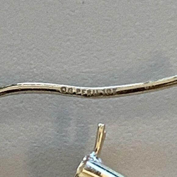 10K Polished 3mm Tube Hoop Earrings - Picture 8 of 11